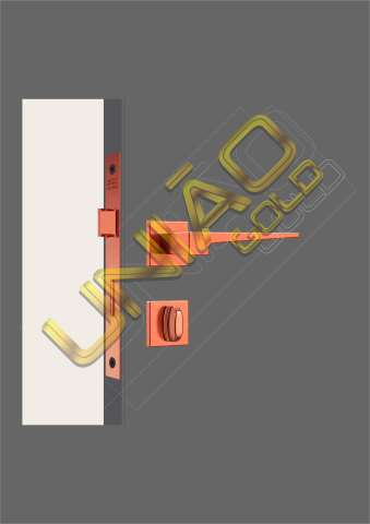 FECHADURA CLASSIC 3200 ROSE 40MM